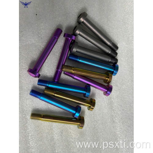 Wholesale OEM Anodized Colours Titanium Screw